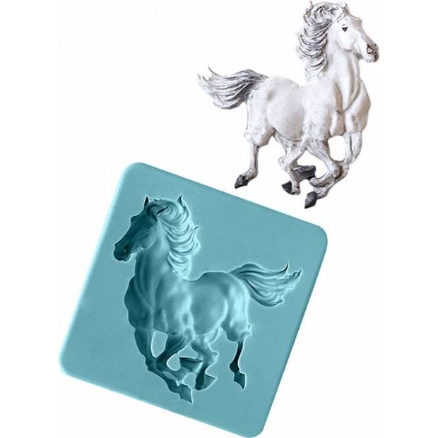 Silikónová forma na koňa 7x7cm - Cakesicq