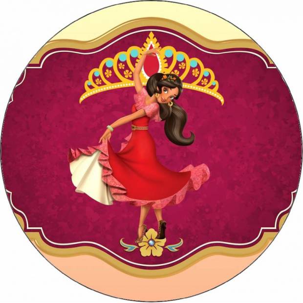 Jedlý papier Elena z Avaloru v logu 19,5 cm - Pictu Hap