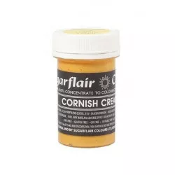 Gélová farba cornish cream 25 g - Sugarflair