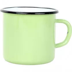 Belis Smaltovaný hrnček 8 cm/0,35 l zelený, vyrobené pre BELIS/SFINX - Belis