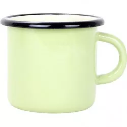 Belis smaltovaný hrnček 8 cm/0,35 l limetkový, vyrobené pre BELIS/SFINX - Belis