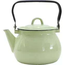 Belis Smaltovaný čajník 2,5l, limetkový, vyrobeno pro BELIS/SFINX - Belis