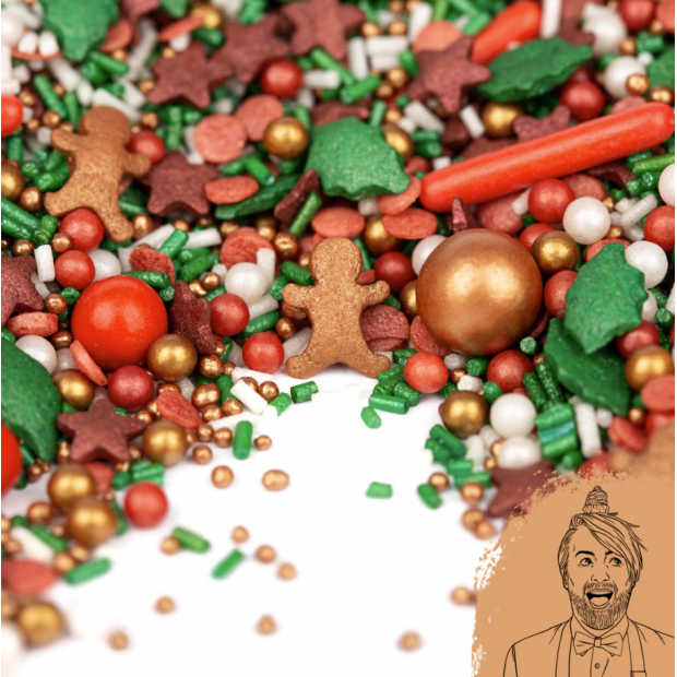 Zdobenie cukrom 90g Každý rok od Ross Antony - Super Streusel