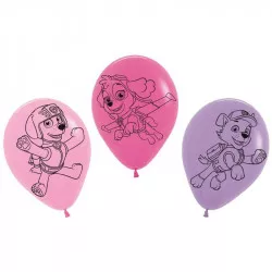 Latexové balóniky Paw Patrol 5 ks - tib