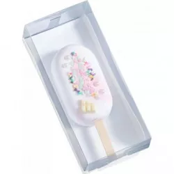 Krabička na pečený nanuk biela (16,2 x 7,3 x 5 cm) - dortis