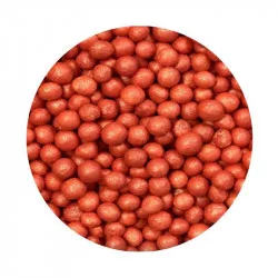 Cukrovo-ryžové perly červené 5 mm, 1 kg - I LOVE CAKES
