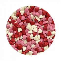 Cukrové zdobenie Srdcové trio 1 kg - I LOVE CAKES