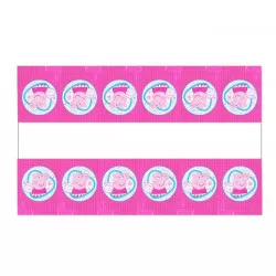 Štítok na oslavu 180 x 108 cm Peppa prasaťa - Cakesicq