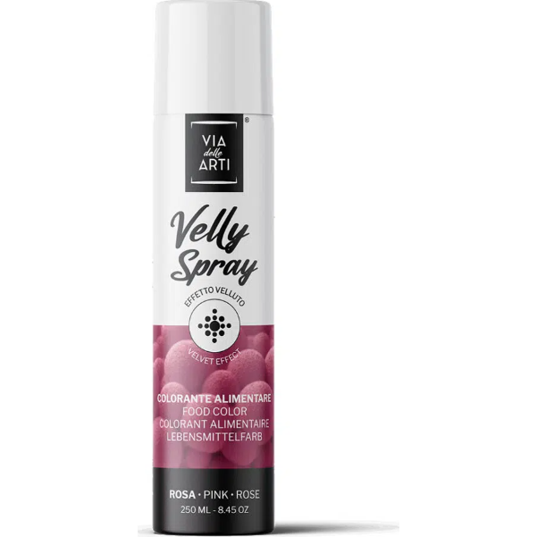 Sprej so zamatovým efektom 250ml ružový - Solchim Food
