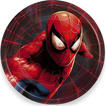 Párty papierové taniere 22cm 10ks Spiderman - Cakesicq