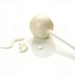 Cake pop glazúra perleťovo biela 260g - Cake Masters