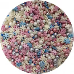 Cukrové zdobenie Rozkvitnutá lúka 80 g - I LOVE CAKES