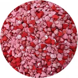 Cukrové zdobenie Melódia dvoch sŕdc 80 g - I LOVE CAKES