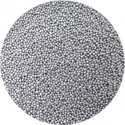Cukrové perličky metalické strieborné 3–4 mm, 80 g - I LOVE CAKES