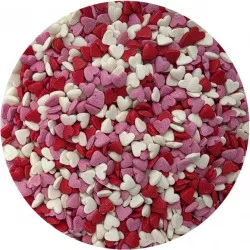 Cukrové zdobenie Srdiečka mix 80 g - I LOVE CAKES