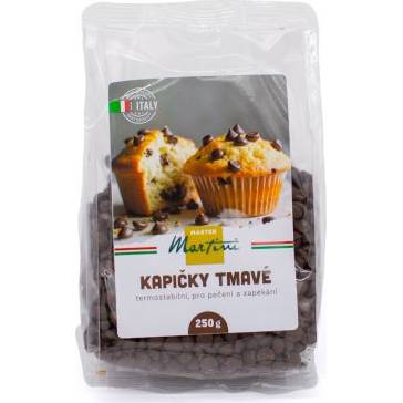 Tmavé kvapky 250 g - Master Martini