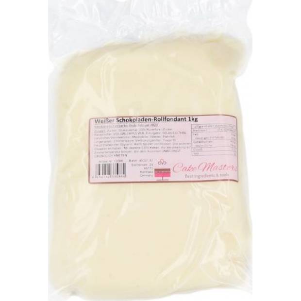 Biely čokoládový fondán 1 kg - Cake Masters