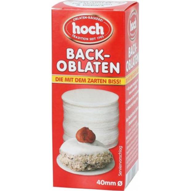 Oblátky na pečenie 4cm, 100ks - Cake Masters