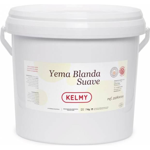 Žĺtkový krém, pripravený na použitie - Yema Blanda Suave 7kg - Kelmy