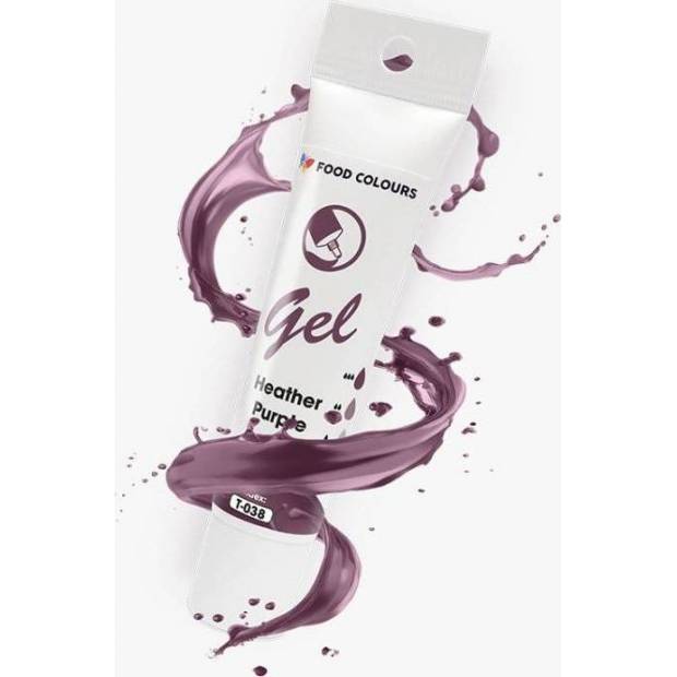 Food Colours gélová farba v tube Heather Purple 30 g - dortis
