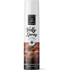 Sprej so zamatovým efektom 250 ml karamelu - Solchim Food
