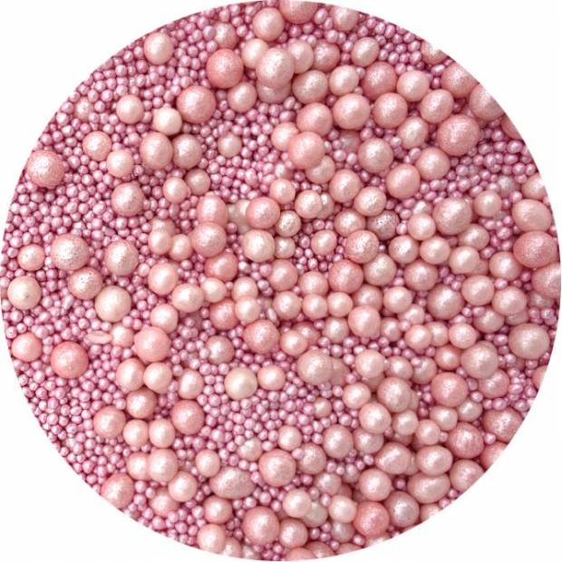 Cukor na zdobenie Royal Pink 80g - I LOVE CAKES