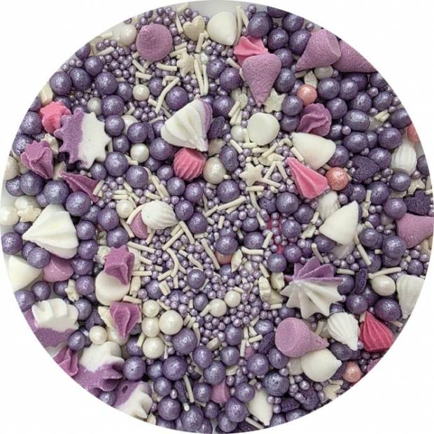 Cukrové zdobenie Violet beauty 80g - I LOVE CAKES