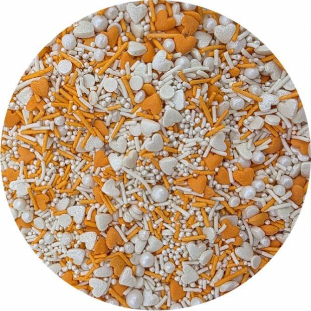 Cukor na zdobenie Pomarančová zmes 80g - I LOVE CAKES