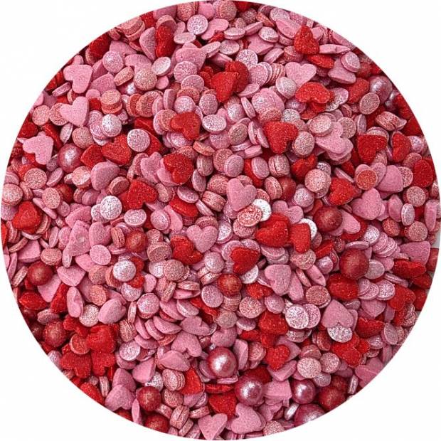 Cukrové zdobenie Melódia dvoch sŕdc 80g - I LOVE CAKES