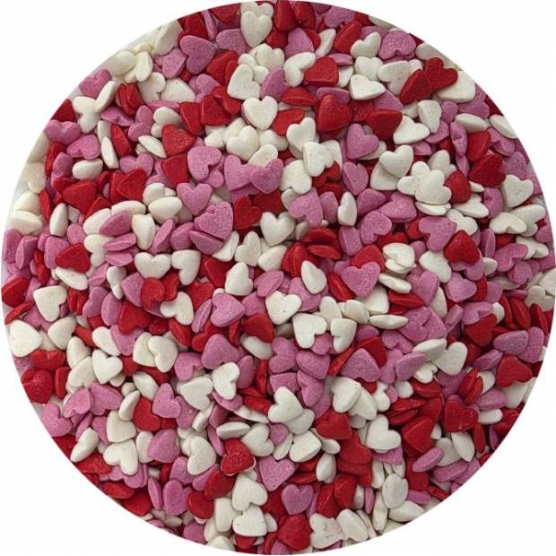 Cukrová zmes na zdobenie Srdcia 80g - I LOVE CAKES