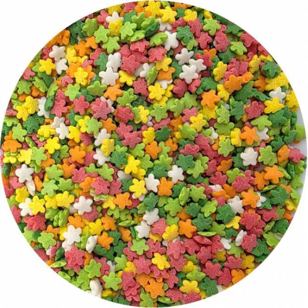 Cukor zdobenie Blooming Garden 80g - I LOVE CAKES