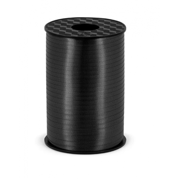 Stuha čierna 5 mm/225 m - PartyDeco