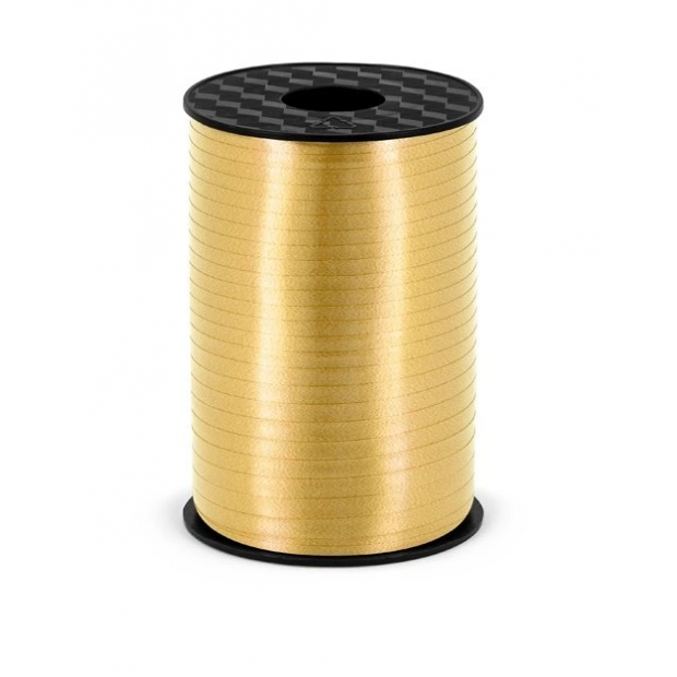 Stuha zlatá 5 mm/225 m - PartyDeco