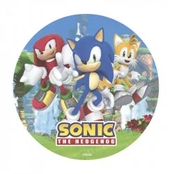 Jedlý papier Sonic a priatelia 20 cm - Dekora