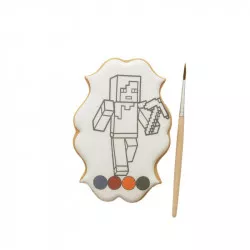 Perníková omalovánka Minecraft 55 g - I LOVE CAKES