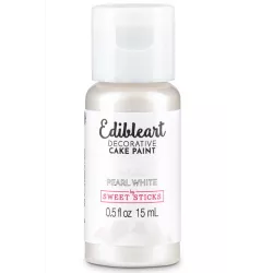 Metalická tekutá farba 15 ml – Pearl White - Sweet Sticks