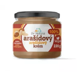 Arašidové maslo jemné 100 % 220 g - Natural Jihlava