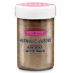 Prachová farba metalická Burnt Bronze 10 ml - Sweet Sticks