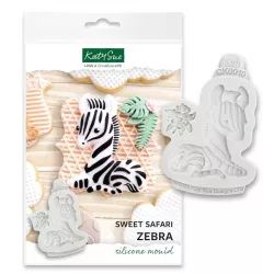 Silikónová formička zebry - Katy Sue
