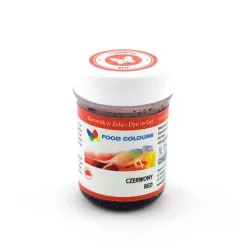 Gélová farba (Red) – červená, 35 g - Food Colours