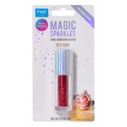 Kúzelné trblietky Red Ruby 3 g - PME