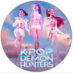 Jedlý papier K-pop Lovkyňa démonov 19,5 cm - Pictu Hap - Magic