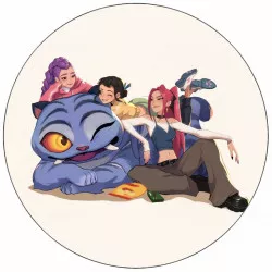 Jedlý papier K-pop Lovkyňa démonov anime 19,5 cm - Pictu Hap