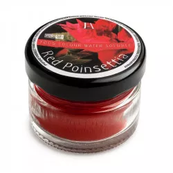 Rozpustné farbivo Red Poinsettia 10 g - Ja latarte