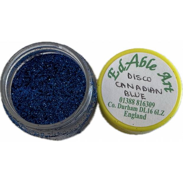 Třpyt dekorační disco Canadian Blue