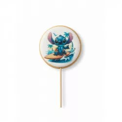Perníček na špejli Stitch 25 g - I LOVE CAKES