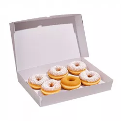 Krabice na cukrovinky, zákusky a chlebíčky 1 ks 30,5 x 20,5 x 5 cm - Cakesicq