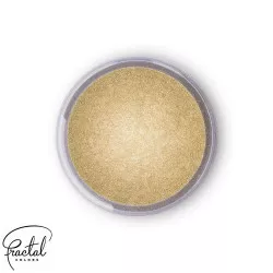 Dekoratívna prachová perleťová farba Fractal - Champagne Gold (3 g) - dortis