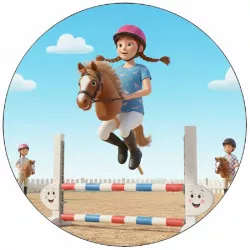 Jedlý papier Hobbyhorse veselý deň 19,5 cm - Pictu Hap