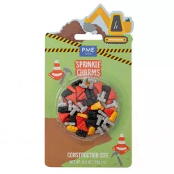 Cukrové zdobenie stavenište 12mm, 25g - PME